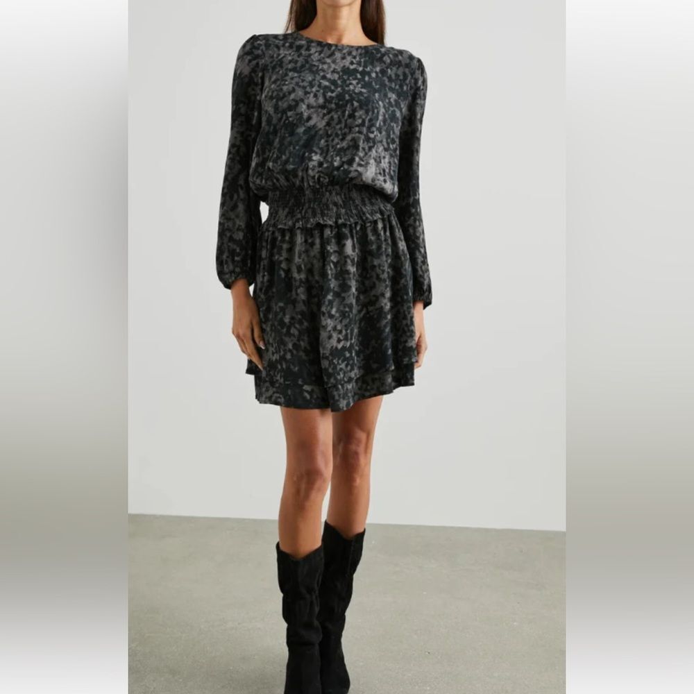 Rails Inez Dress Slate Python Print Size XS